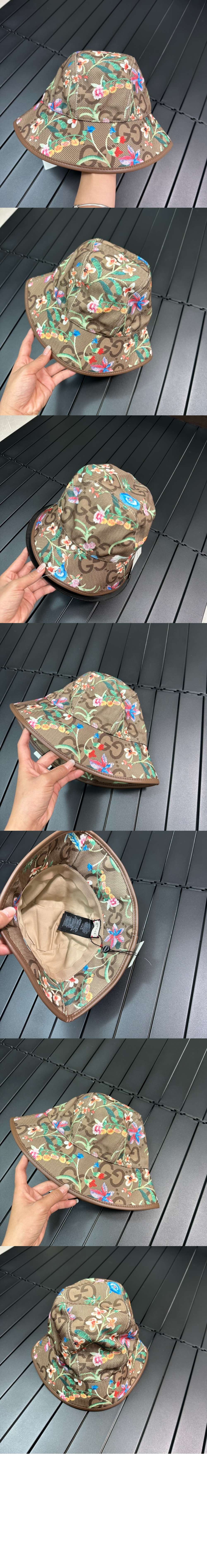 점보 GG 캔버스 버킷햇 678843 > 구찌