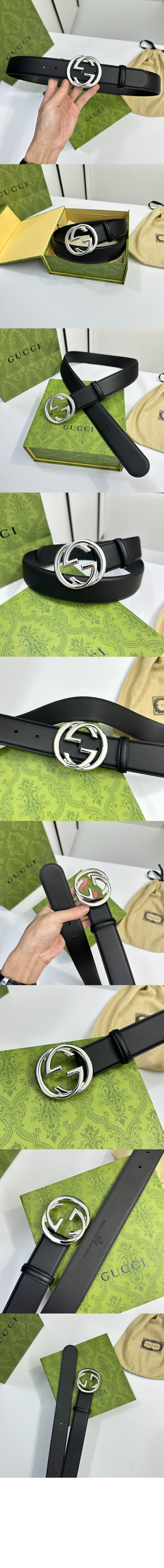 인터로킹 G 버클 벨트 774153 > 구찌