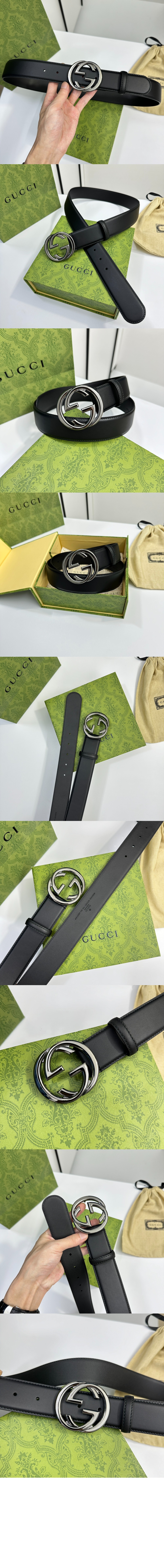 인터로킹 G 버클 벨트 774153 > 구찌