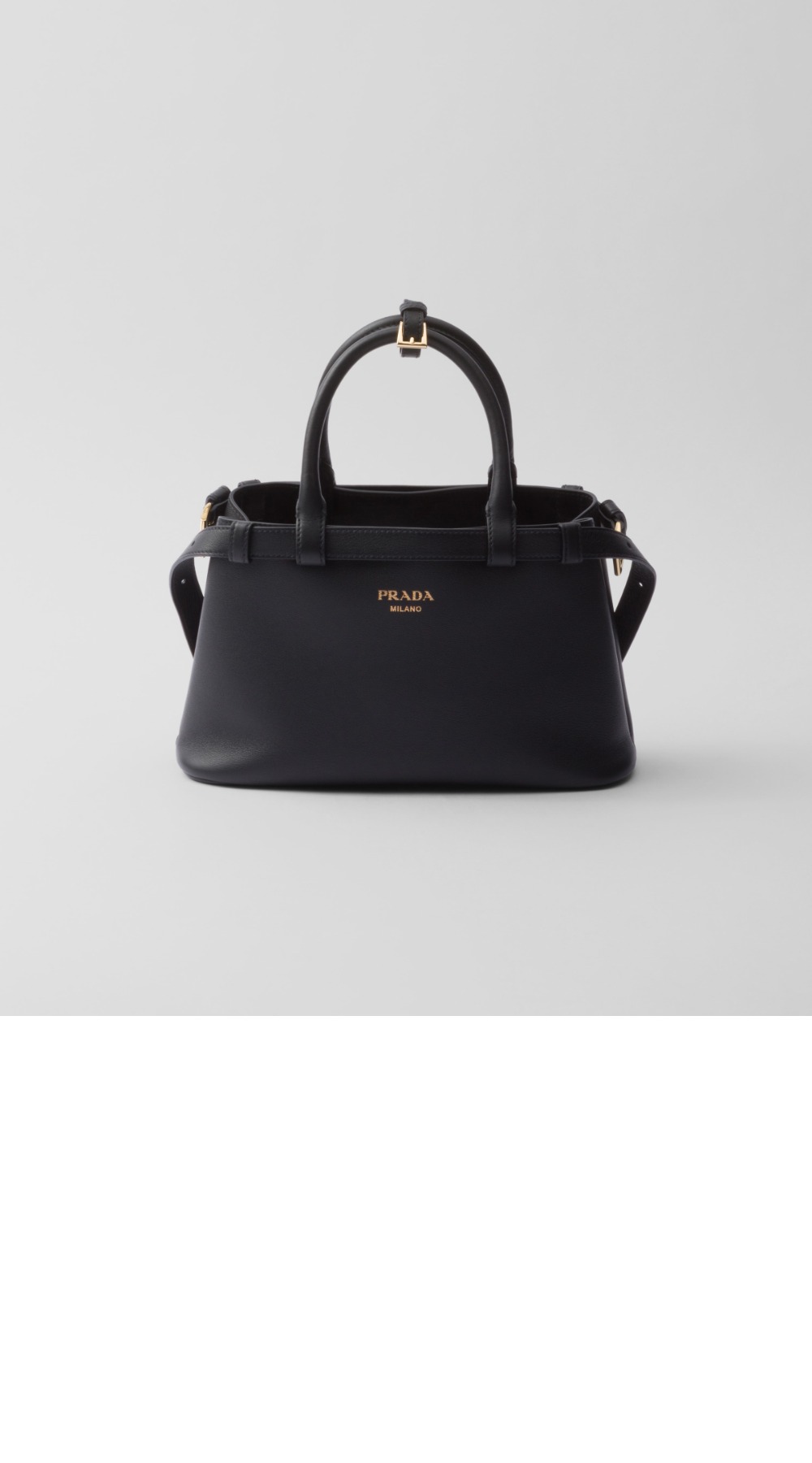 스몰 가죽 핸드백 1BA418 > Buckle - 버클