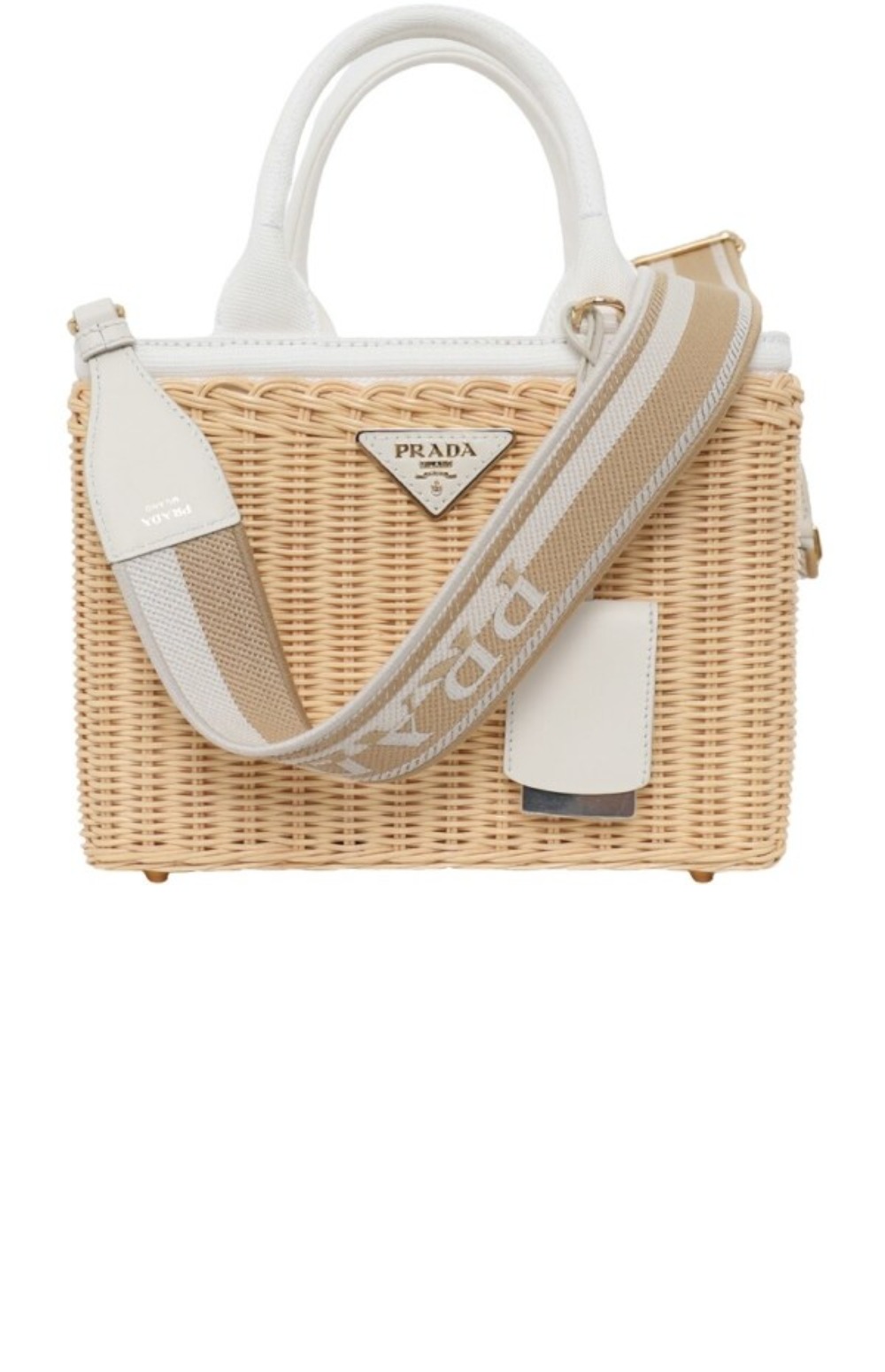 캔버스 토트백 1BG835 > Raffia Crochet - 라피아크로셰