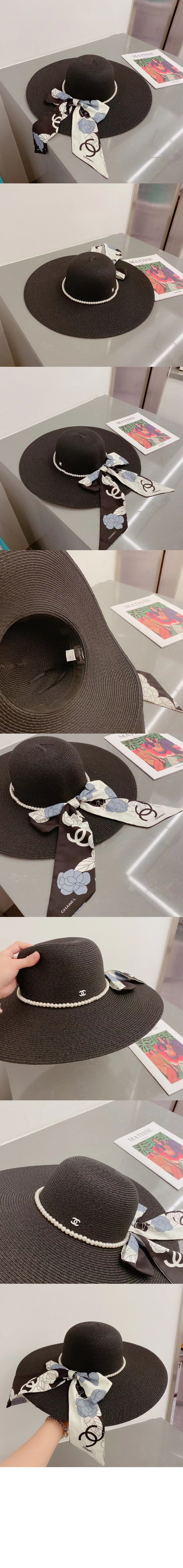 비치캡 선캡 AA4764 > 샤넬