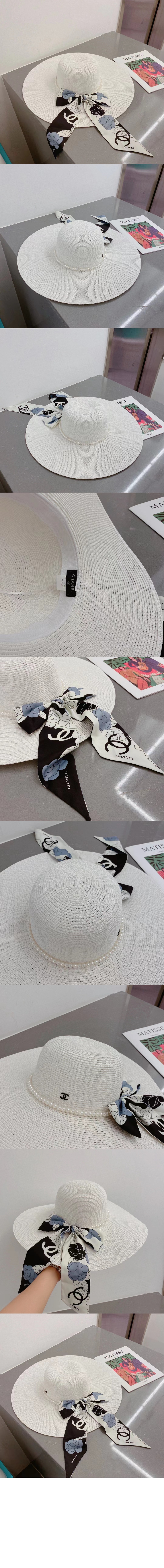 비치캡 선캡 AA4764 > 샤넬