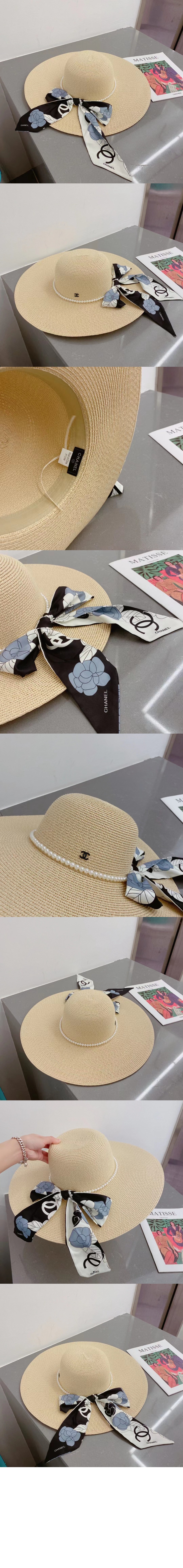 비치캡 선캡 AA4764 > 샤넬