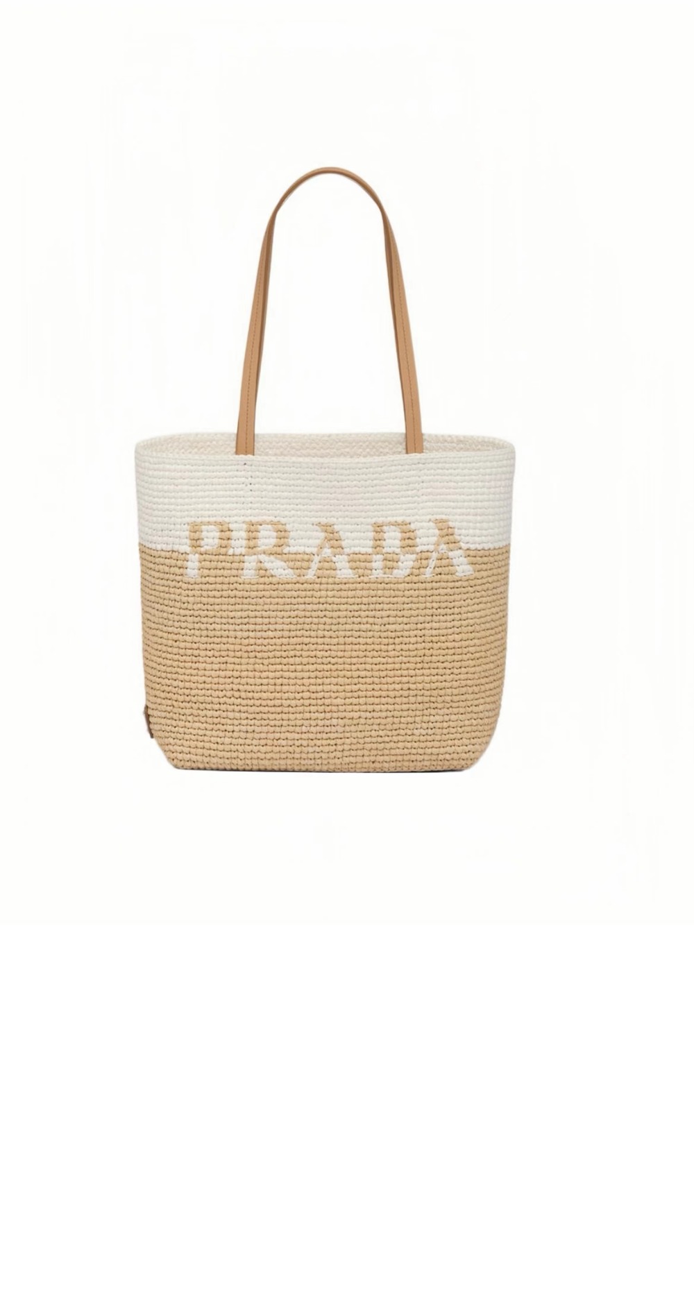 면 풀 라피트 가방 1BG454 > Raffia Crochet - 라피아크로셰