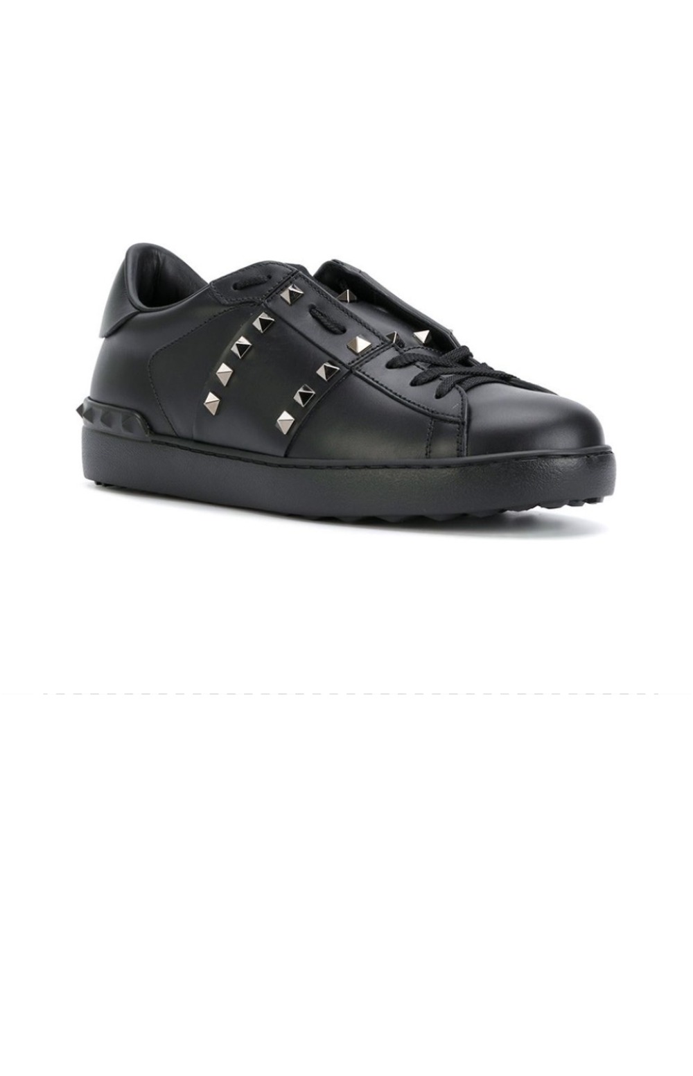 송아지 가죽 락스터드 언타이틀드 스니커즈 VY2S09 > Rockstud - 락스터드