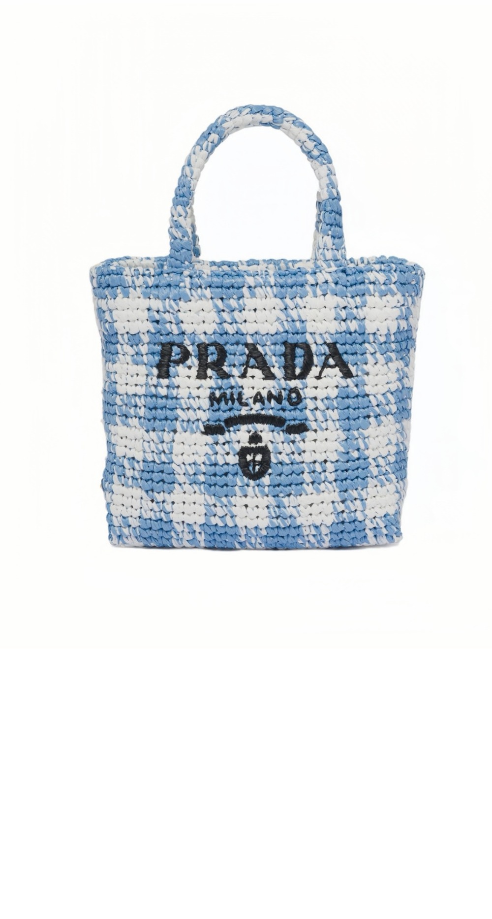 스몰 크로셰 토트백 1BG422 > Raffia Crochet - 라피아크로셰