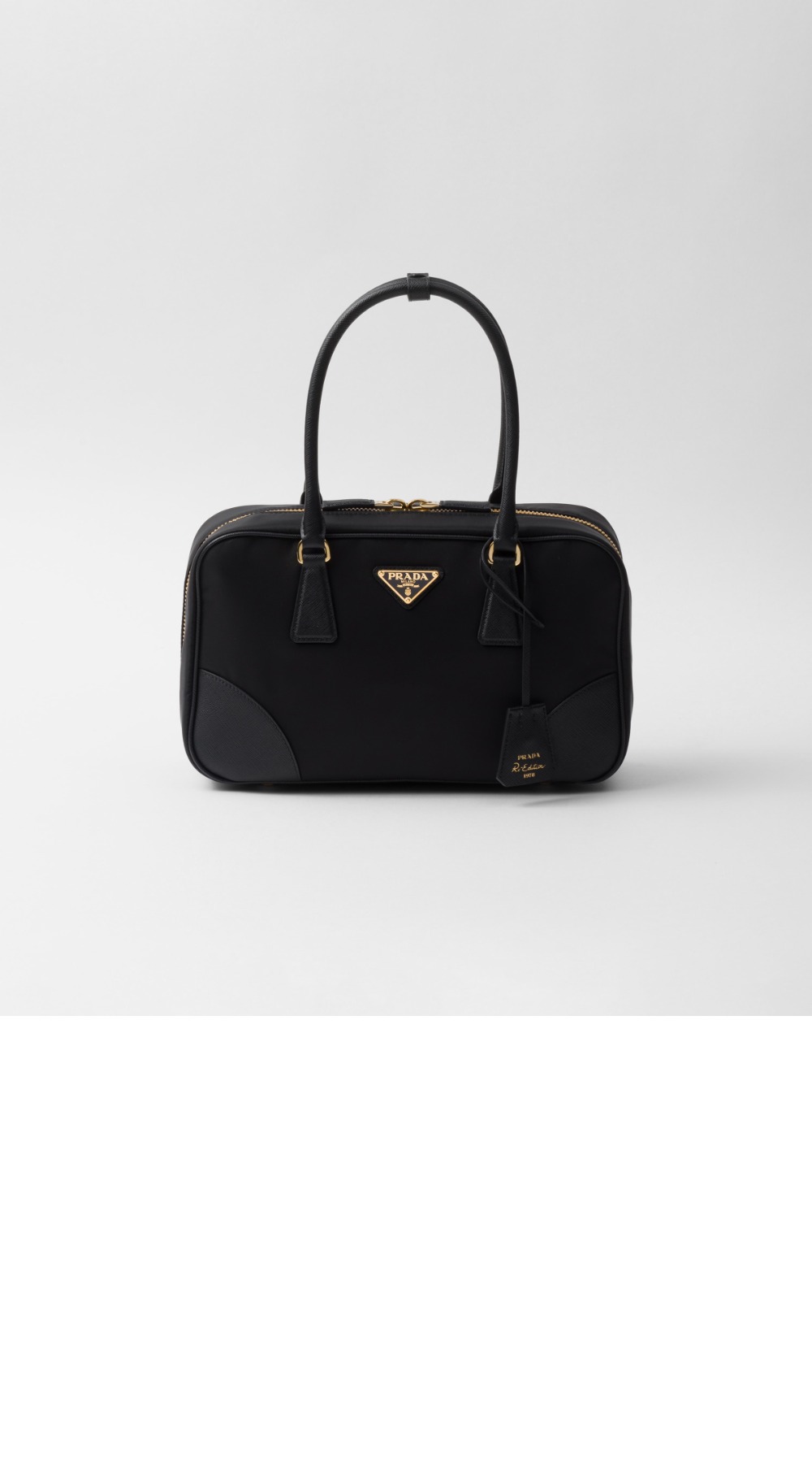 가죽 투핸들백 1BB115 > Re-Edition - 리에디션