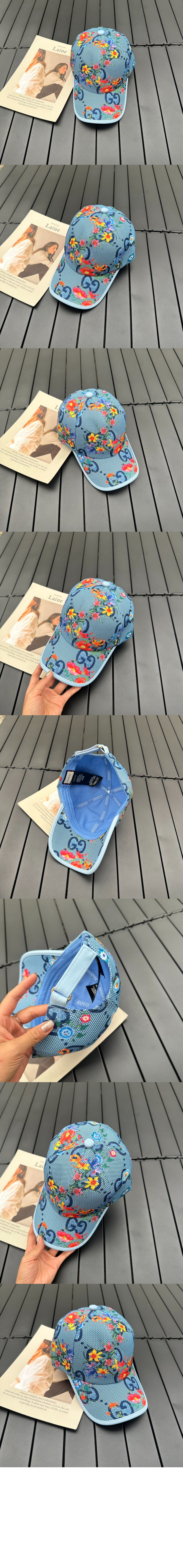 베이스볼 캡 697847 > 구찌