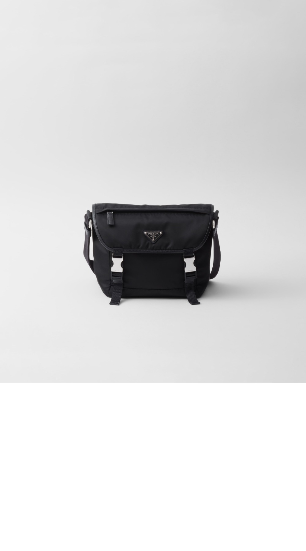 리나일론 및 사피아노 가죽 숄더백 2VD066 > Re-Nylon - 레나일론