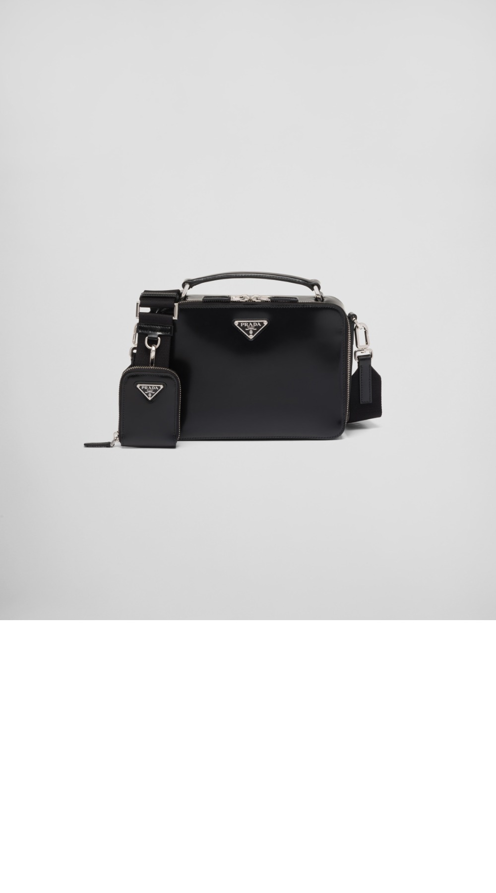 광택 가죽 클러치 2VH069 > Brique - 브리크