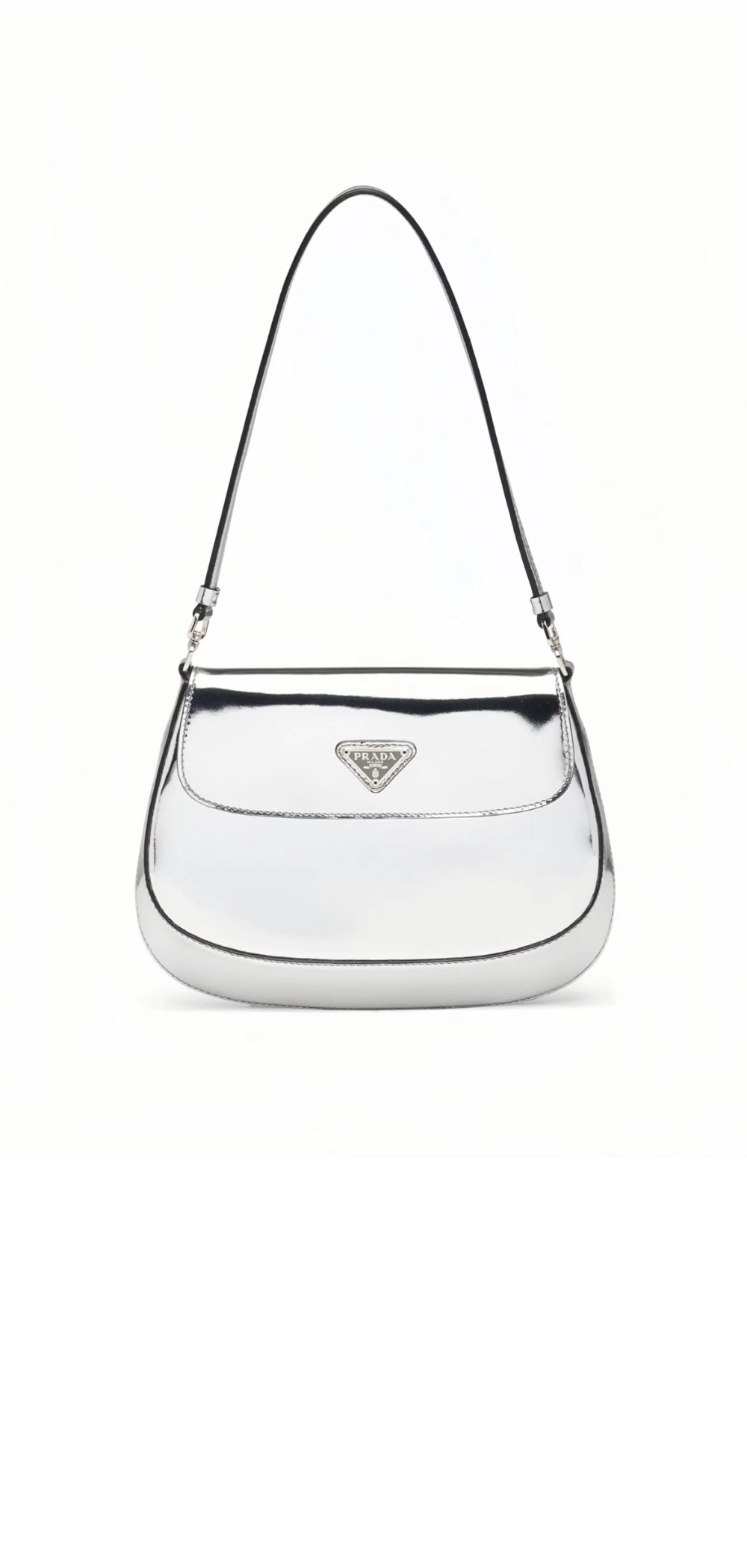 광택 가죽 플랩 숄더백 1BD311 > Cleo - 클레오