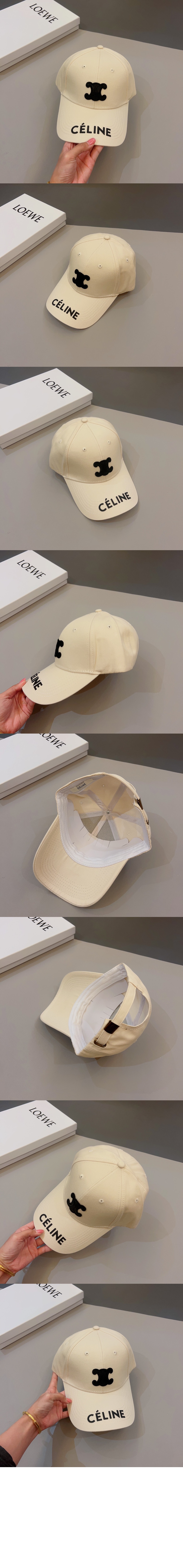 베이스볼 캡 2A75TB > 셀린느