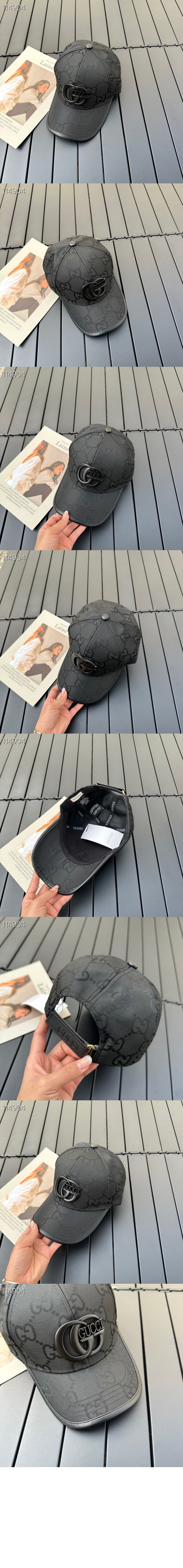 GG 데님 베이스볼 캡 658246 > 구찌