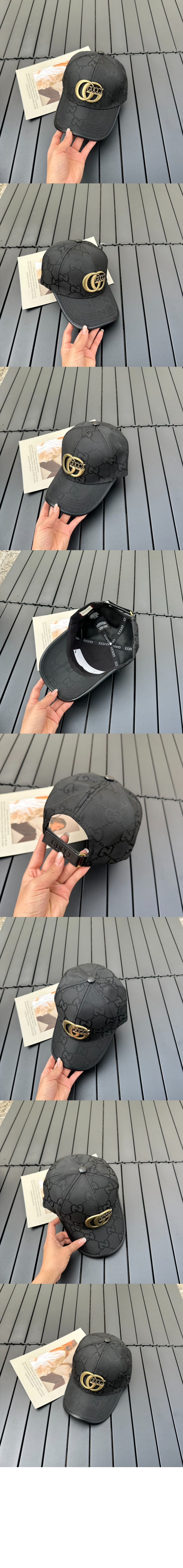 GG 데님 베이스볼 캡 658246 > 구찌