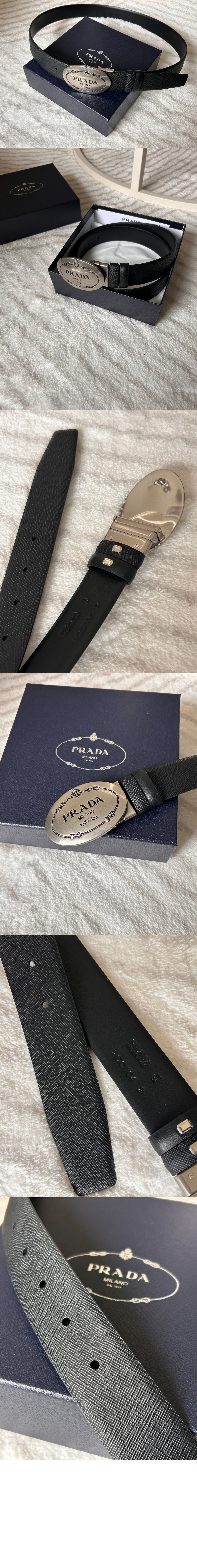 사피아노 가죽 벨트 2CM232 > 프라다
