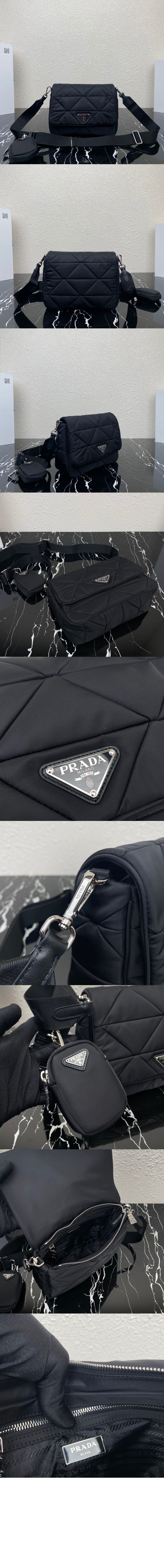 리나일론 패딩 숄더백 1BD290 > Re-Nylon - 레나일론