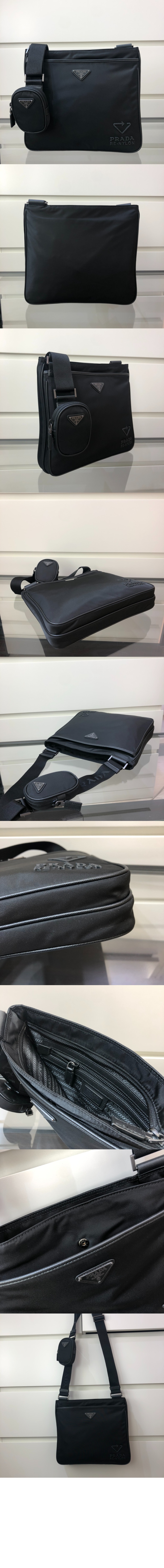 리나일론 및 사피아노 숄더백 2VH118 > Re-Nylon - 레나일론