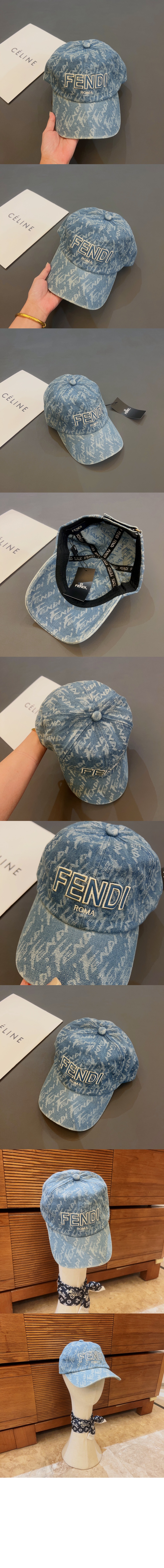 베이스볼 캡 FXQ657 > 펜디