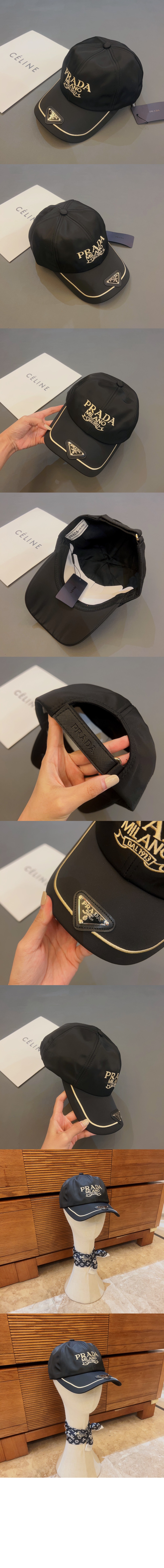 베이스볼 캡 1HC395 > 프라다