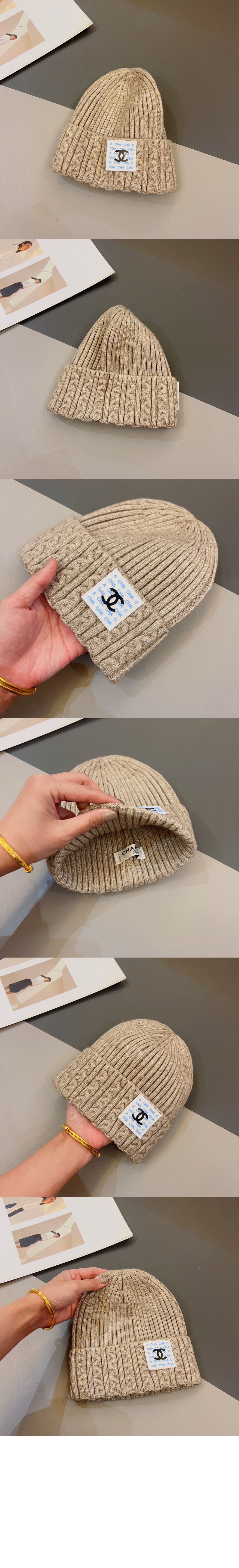 니트모자 AA6488 > 샤넬