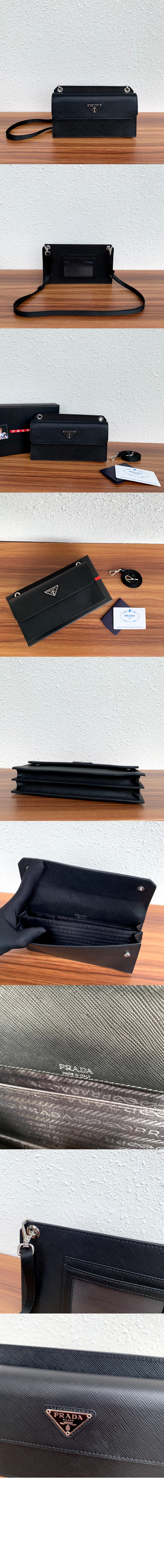 삼각 로고 사피아노 폰 홀더 숄더백 2ZH107 > Etc - 기타제품