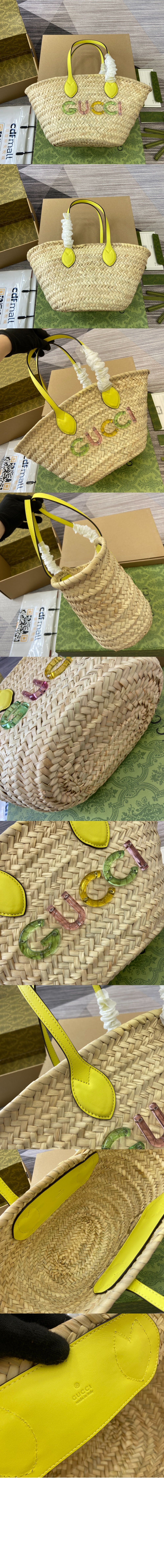 로고 미니 스트로우 토트백 782381 > Etc - 기타제품