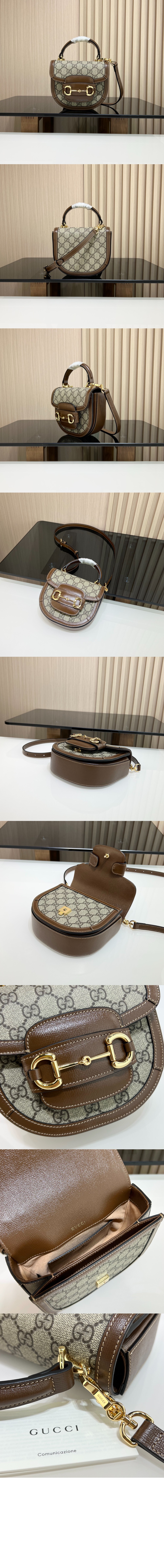 홀스빗 1955 미니 탑 핸들백 781387 > Horsebit 1955 - 홀스빗 1955