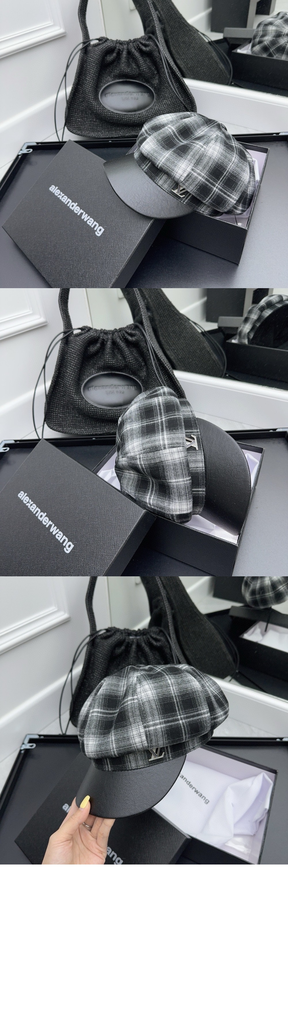 팔각 모자 M57322 > 루이비통