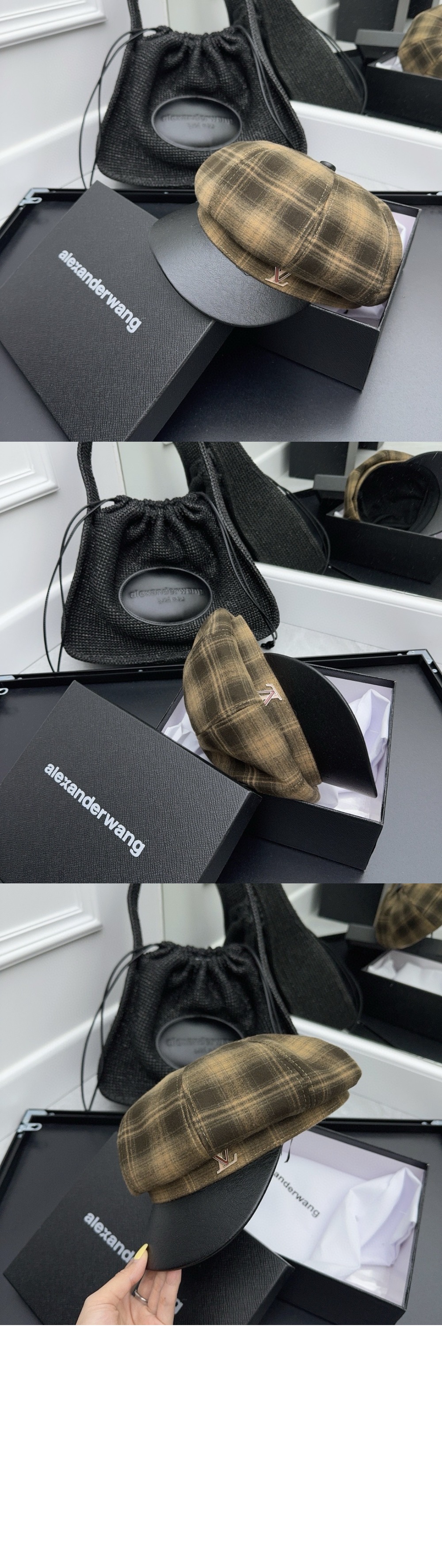 팔각 모자 M57322 > 루이비통