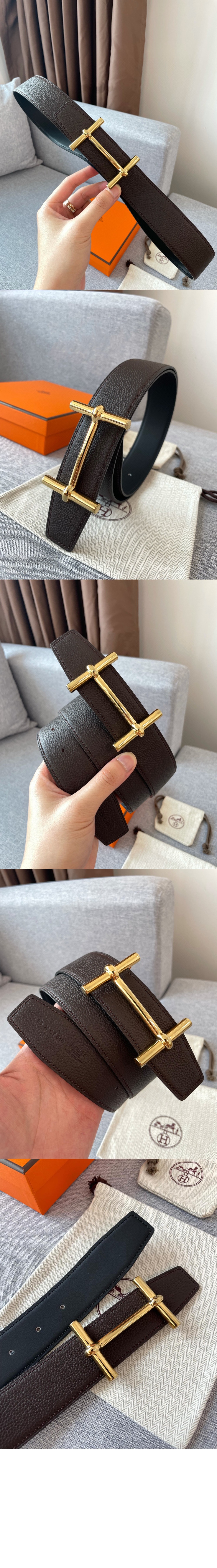 앙크레 리버서블 벨트 > 에르메스