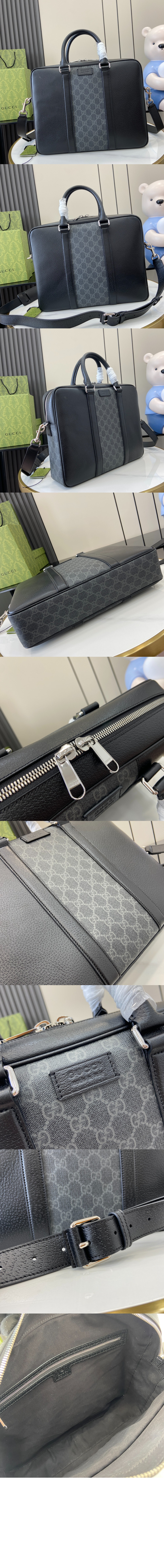 태그 장식의 미디엄 GG 브리프케이스 795461 > Etc - 기타제품