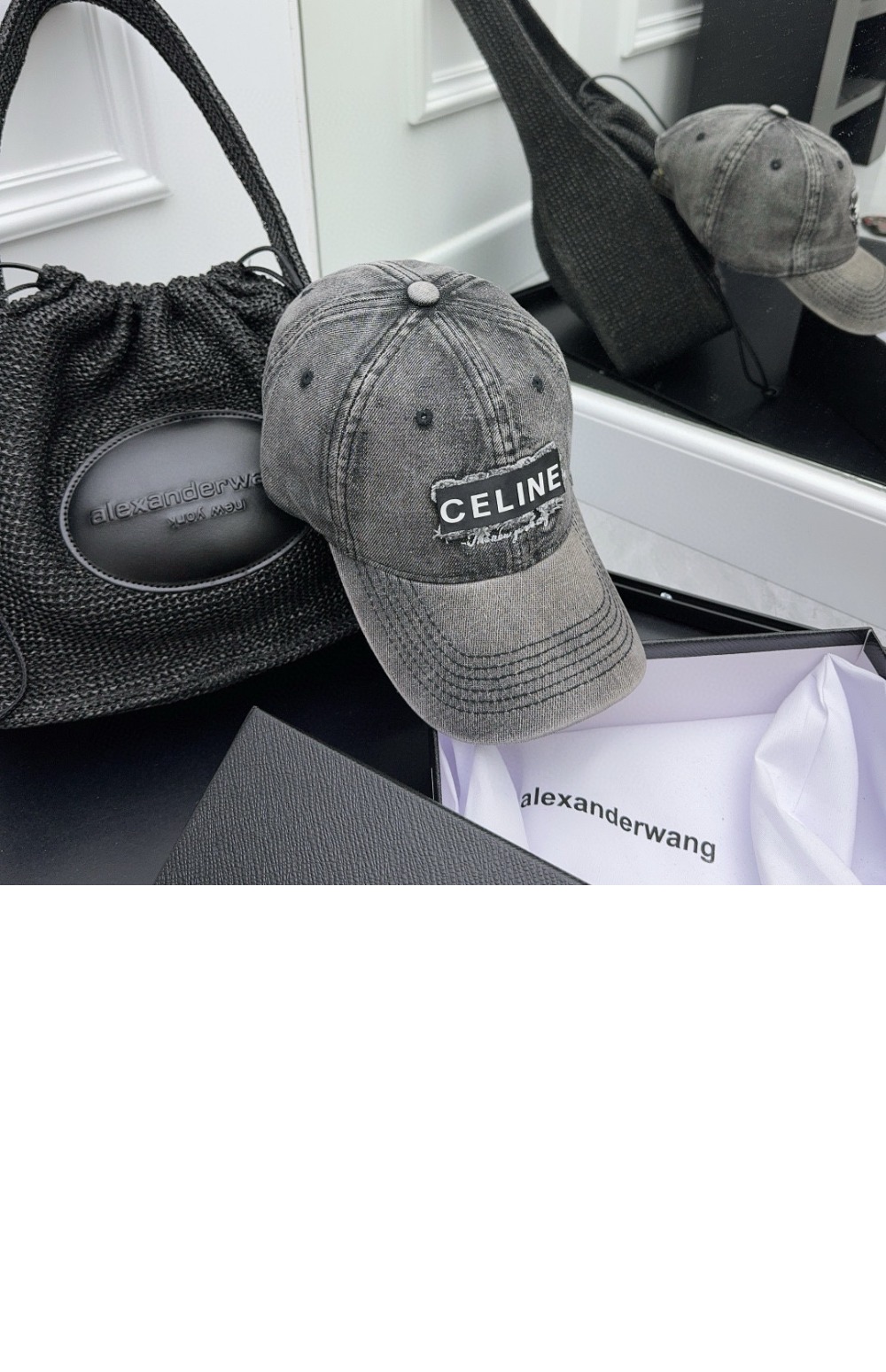 베이스볼 캡 2AB4ST > 셀린느