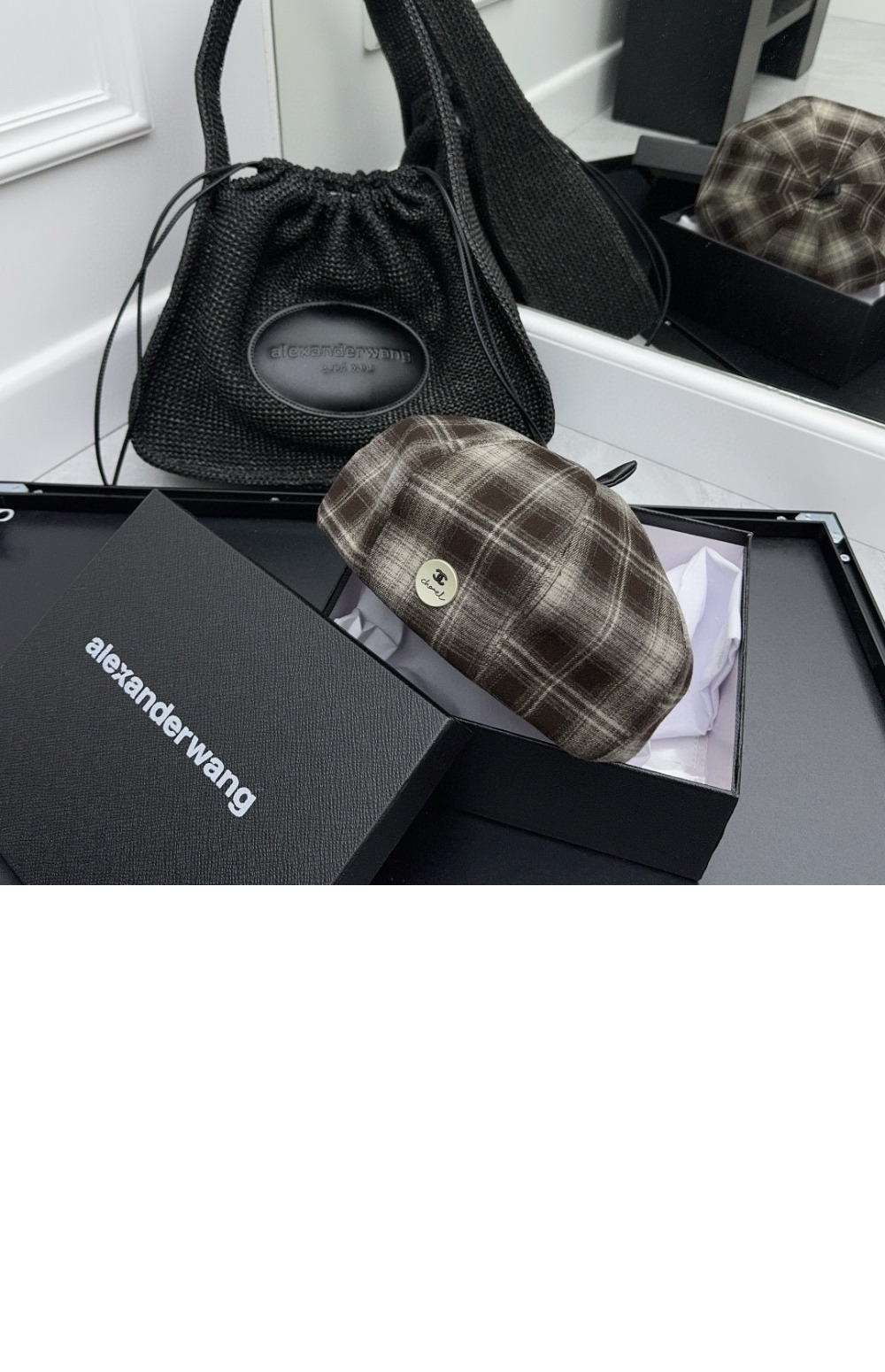 베레모 AA3594 > 샤넬