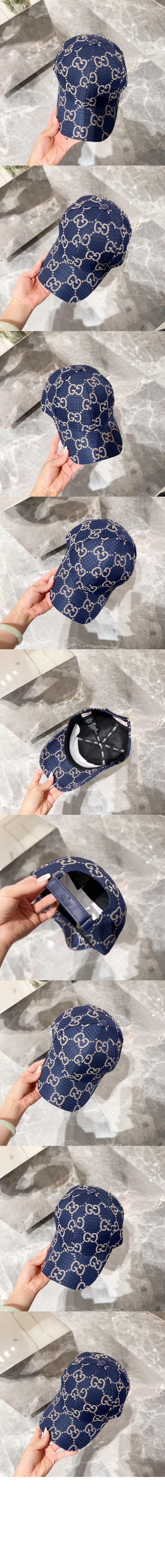 GG 데님 베이스볼 캡 652113 > 구찌