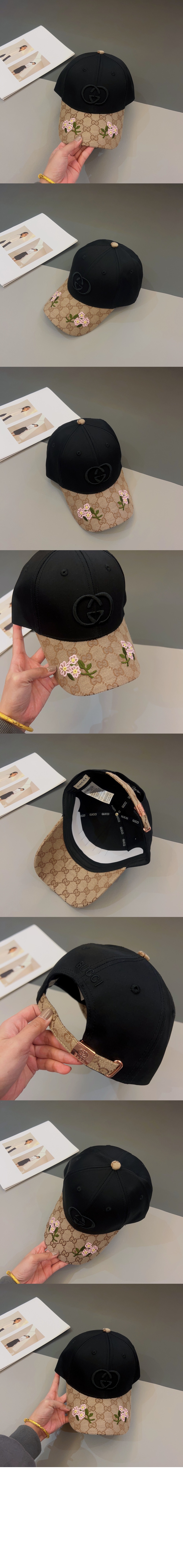 베이스볼 캡 756824 > 구찌