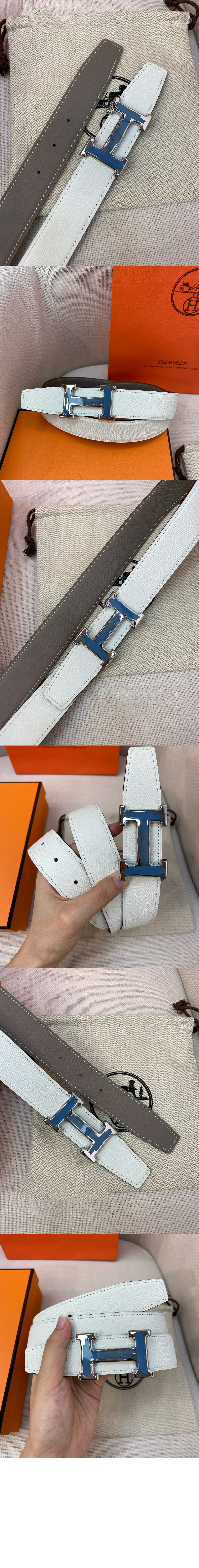 브러시 버클 리버서블 벨트 > 에르메스