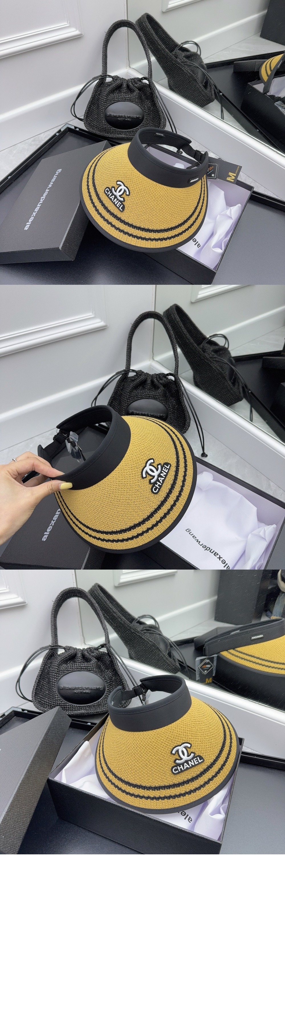 선캡 AA2587 > 샤넬