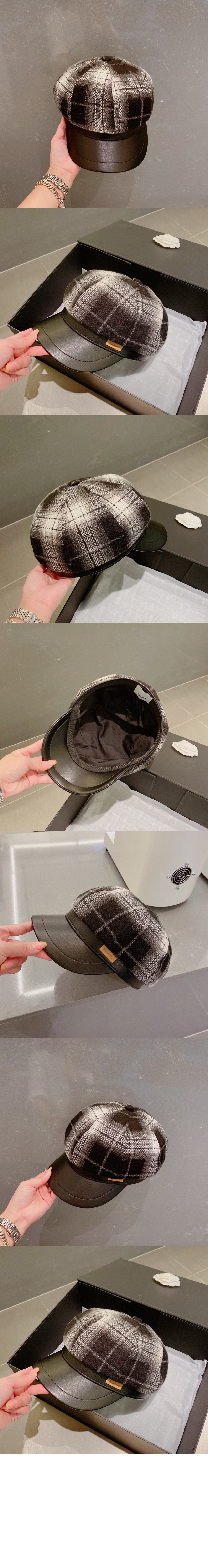 팔각 모자 8065741 > 버버리