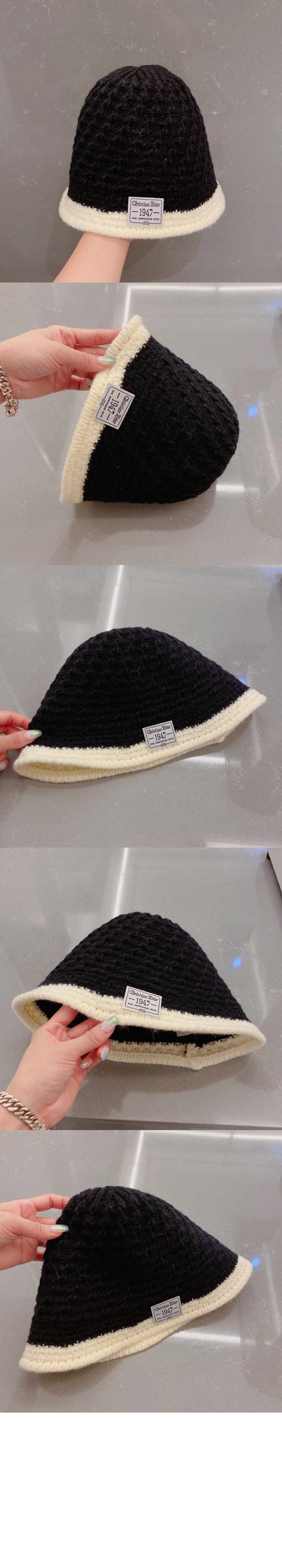 니트 벙거지 523TU > 디올