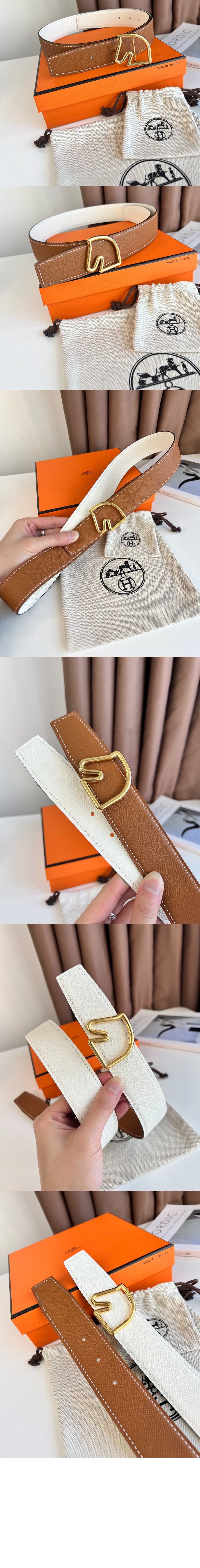 슈발 드 테트 리버서블 벨트 > 에르메스