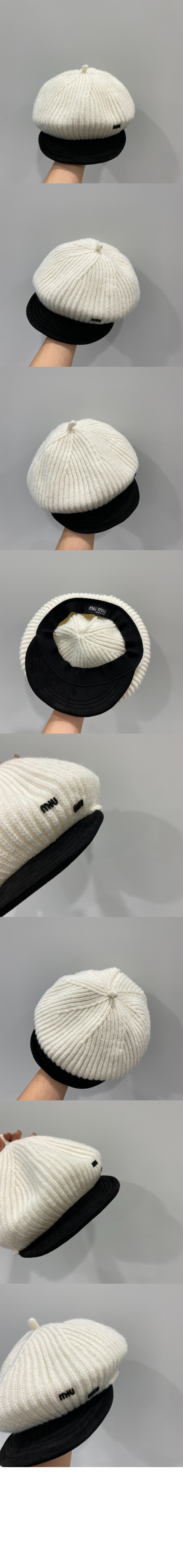 팔각 모자 5HC648 > 미우미우