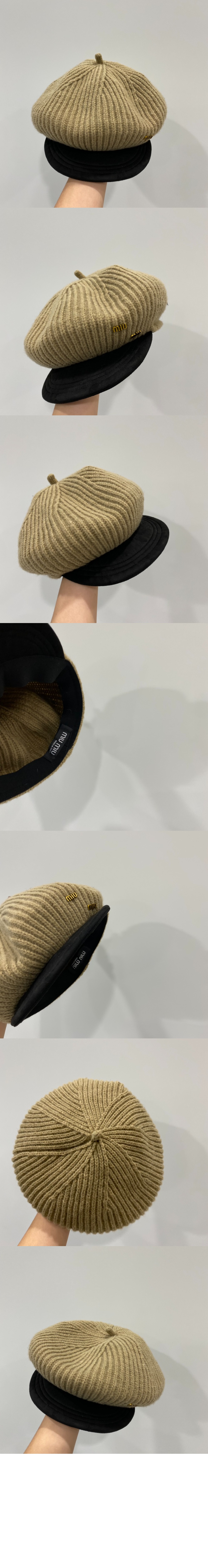 팔각 모자 5HC648 > 미우미우