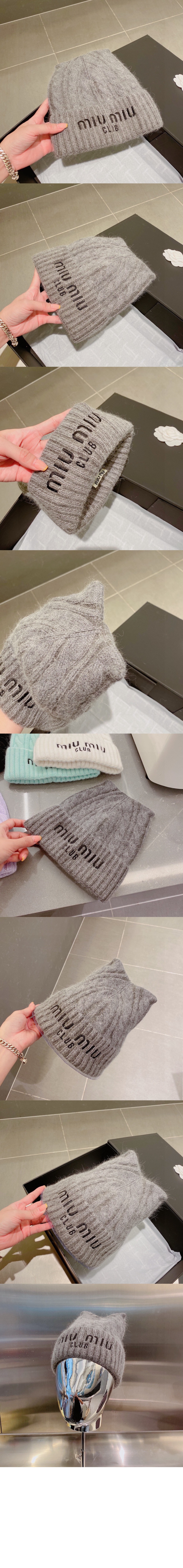 니트 비니 5HC853 > 미우미우