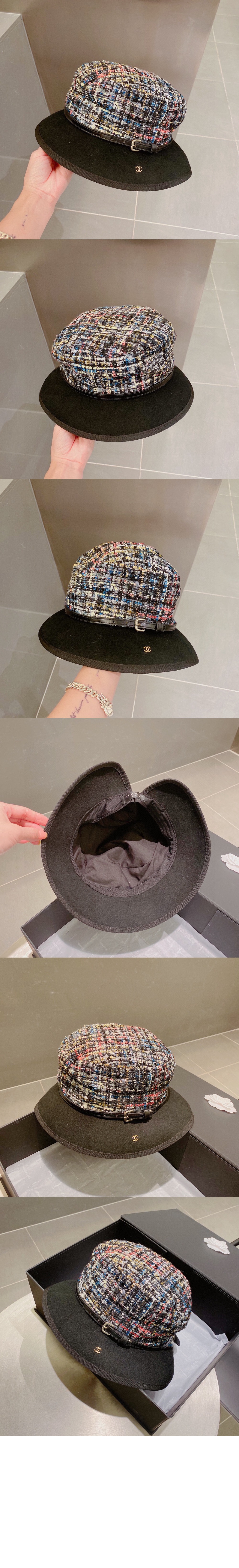 니트 선캡 AA6547 > 샤넬