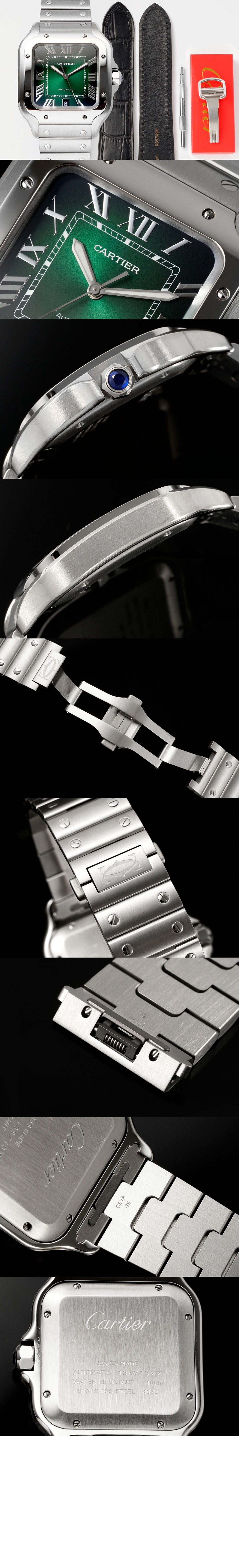 산토스 드 까르띠에 워치 39.8 WSSA0062 > Santos - 산토스