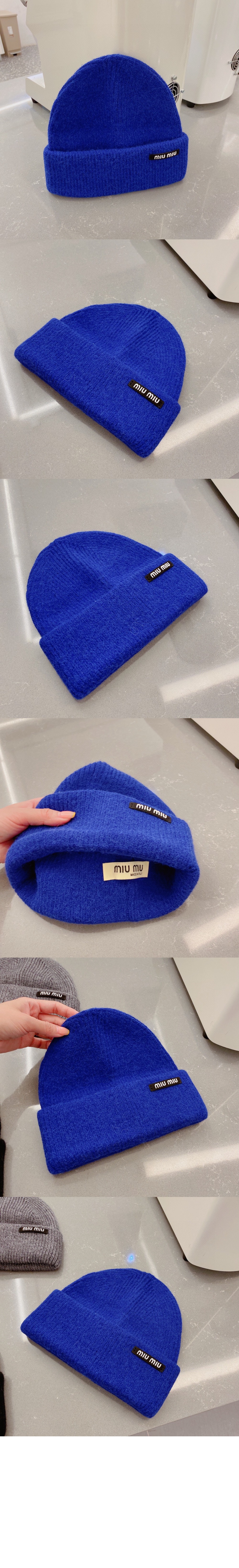 니트 비니 5HC671 > 미우미우