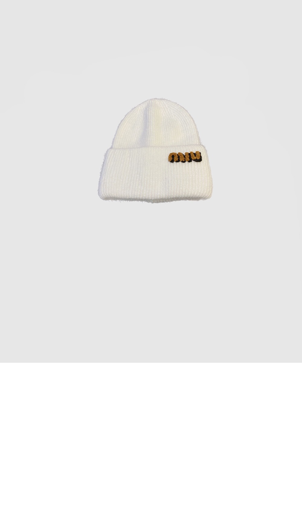 니트 비니 5HC471 > 미우미우