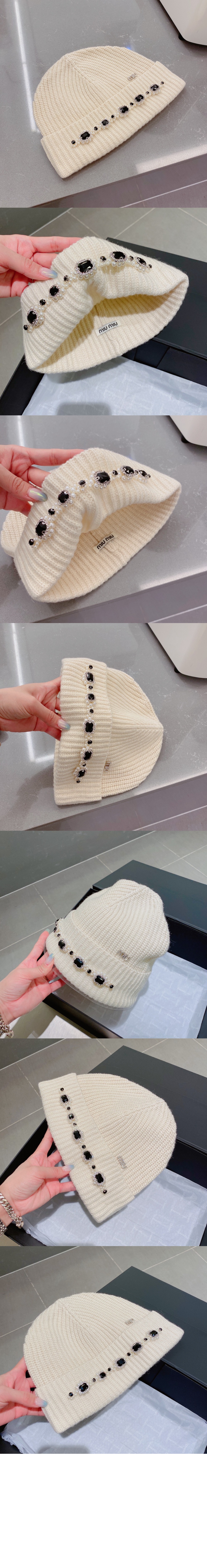 니트 비니 5HC447 > 미우미우