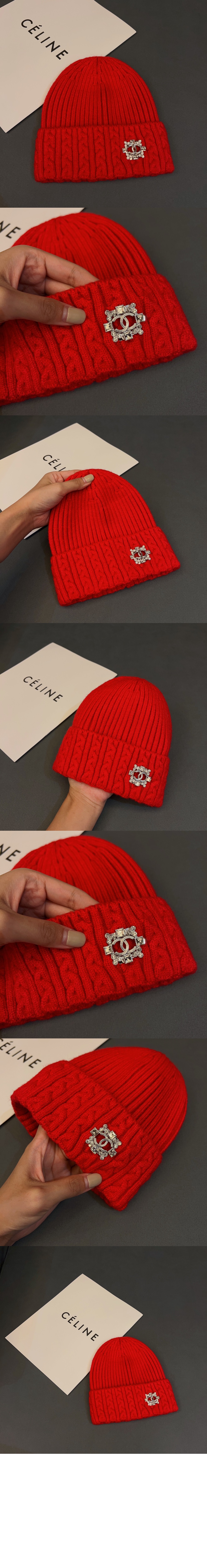 니트 비니 AA3713 > 샤넬